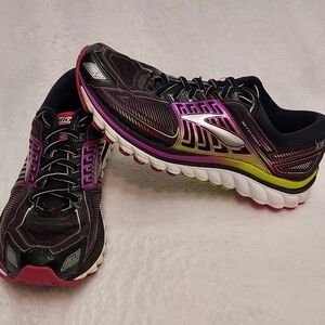 Brooks Glycerin G13 1201971B019 Women's Size 9 B Running Shoes Black Purple
